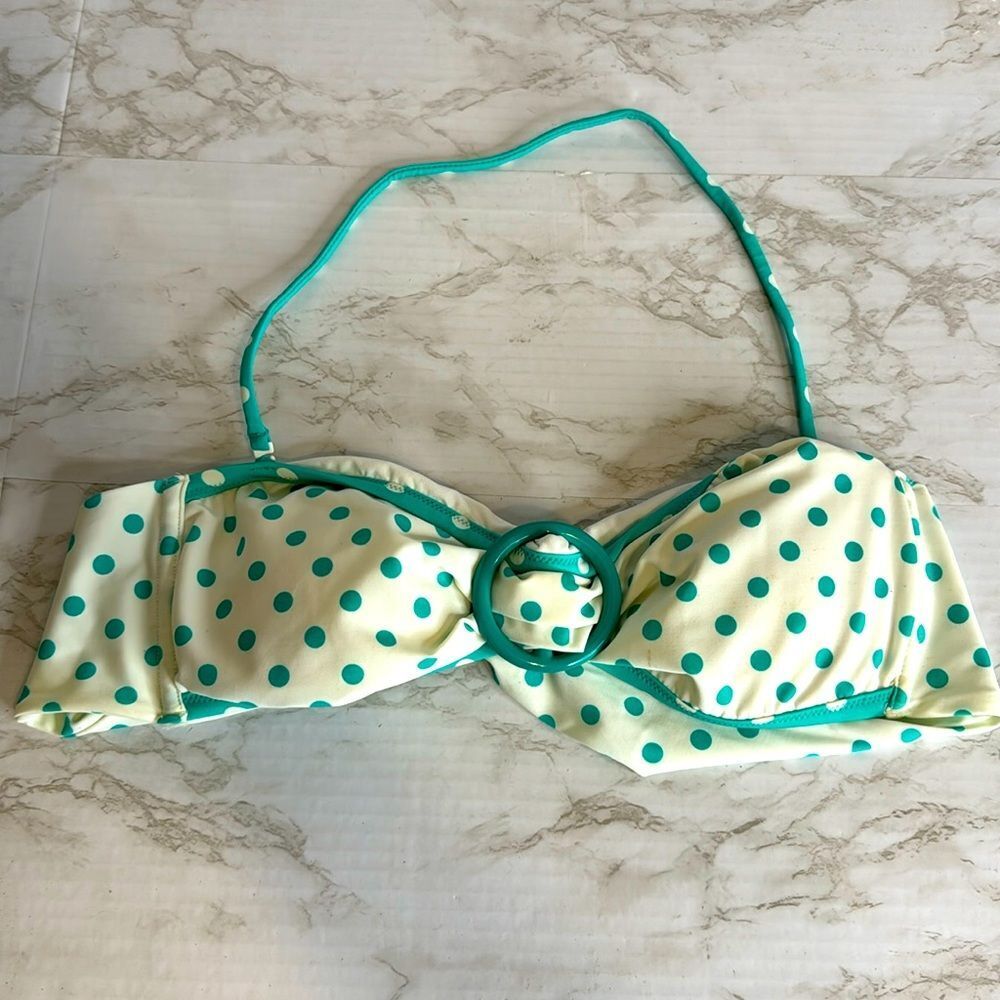 Victoria secret Y2K polka dot swim bikini‎ top size medium